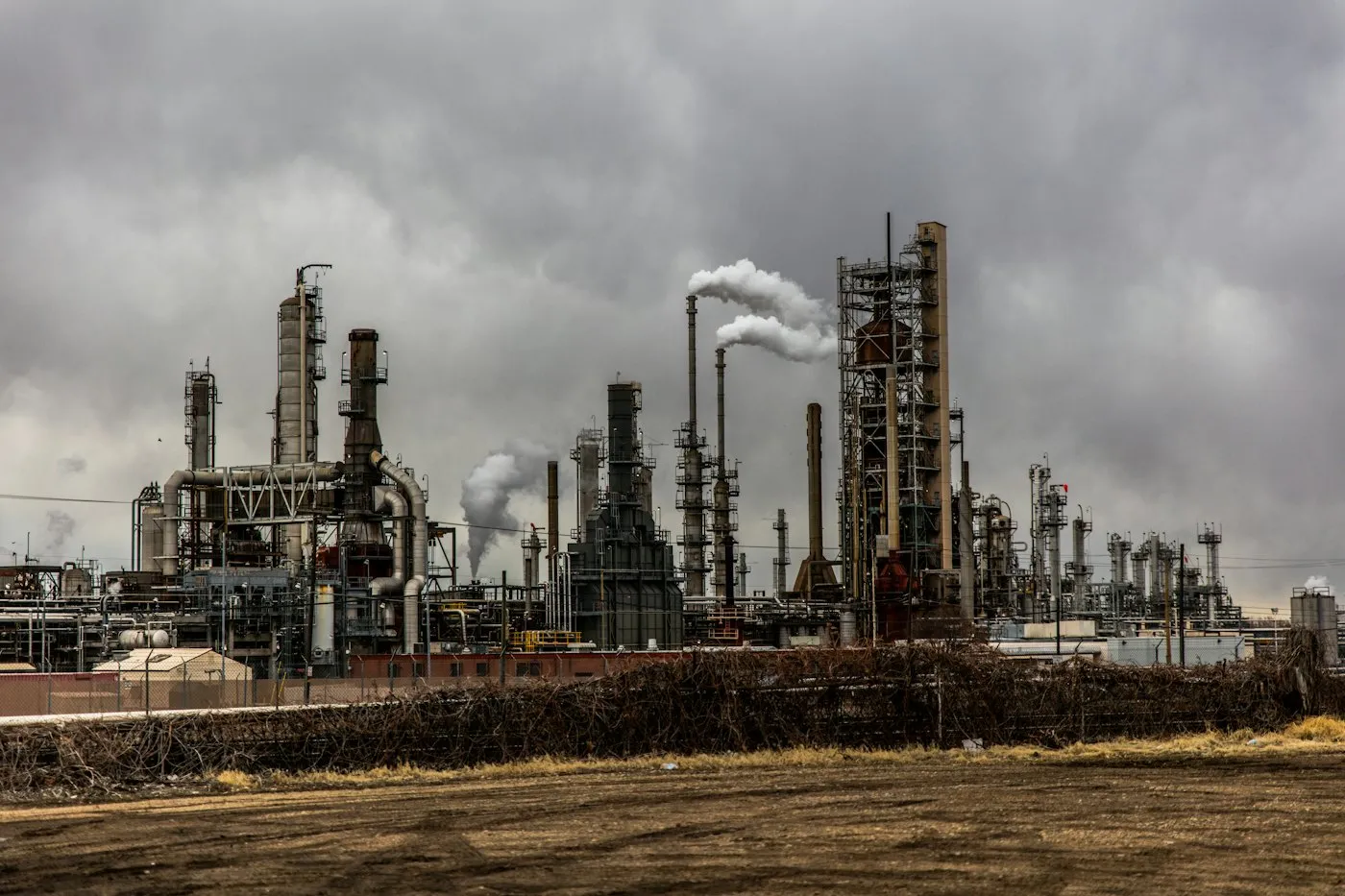 Industrial processing plant